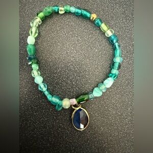 Handmade beaded jewel bracelet accessory